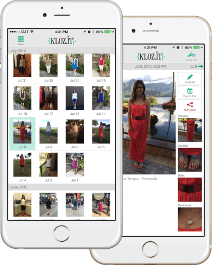 Outfit Diary Screenshot